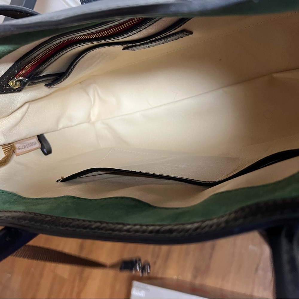 Dooney & Bourke Black Florentine Leather Amelie Tote - Picture 4 of 4